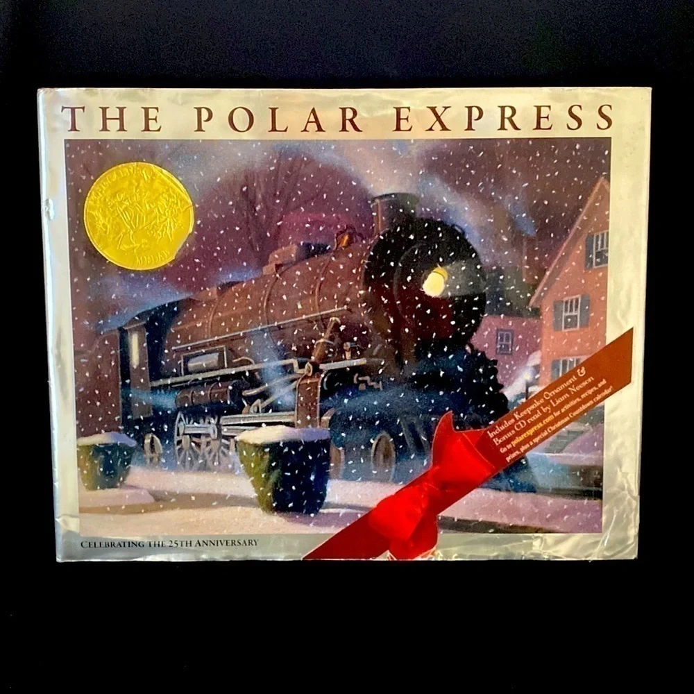 The polar express book Santa clause North Pole Christmas story time with coco